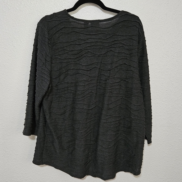 Chico textured top chico size 3 = size large - Picture 11 of 14